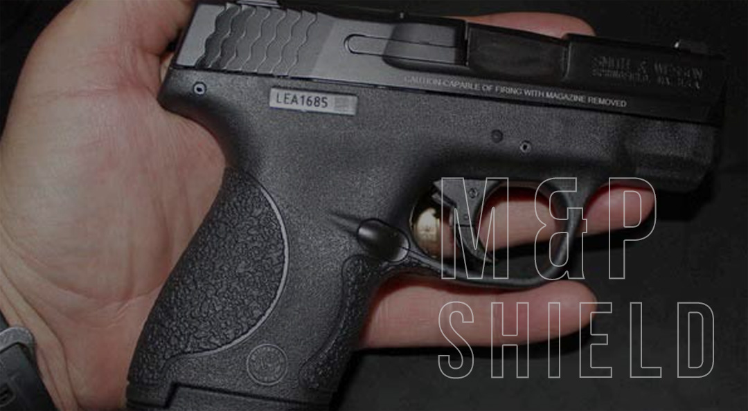 Smith & Wesson M&P Shield 9mm black handgun